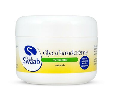 Handcreme glyca met kamfer Dr Swaab 100ml