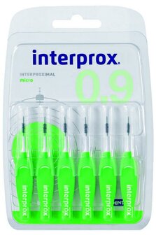 Premium micro groen 2.4mm Interprox 6st