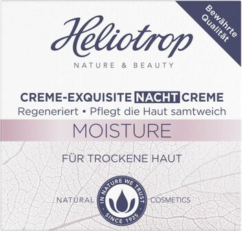 Moisture exquisite nachtcreme Heliotrop 50ml