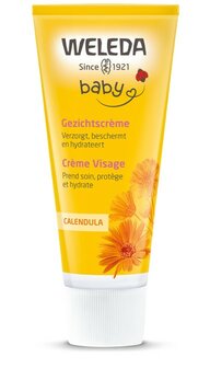 Calendula baby gezichtscreme Weleda 50ml