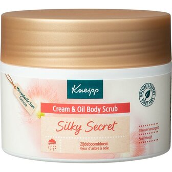 Cream &amp; oil body scrub silky secret Kneipp 200ml