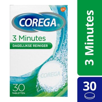 Tabletten 3 minuten Corega 30st