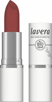 Lipstick velvet matt vivid red 04 bio Lavera 4.5g