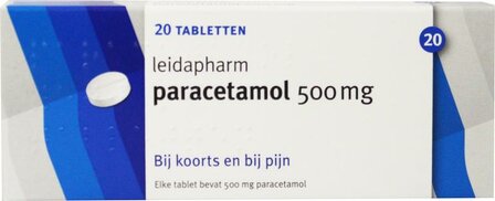 Paracetamol 500mg Leidapharm 20tb