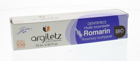 Tandpasta rozemarijn Argiletz 75ml
