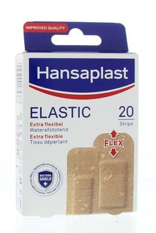 Pleisters elastic waterproof Hansaplast 20st