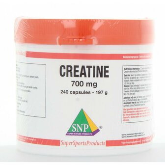 Creatine 700 mg puur SNP 240ca