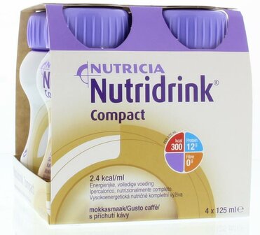 Compact mokka 125ml Nutridrink 4st