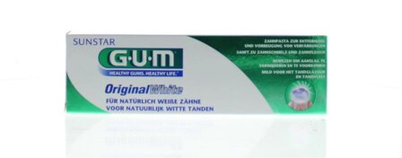 Original white tandpasta GUM 75ml