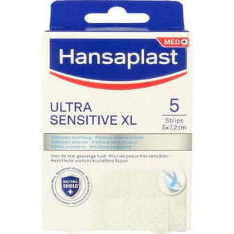 Pleisters ultra sensitive XL Hansaplast 5st