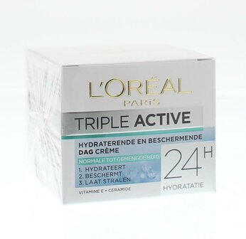 Dermo expertise triple active norm/gem hd dagcreme Loreal 50ml