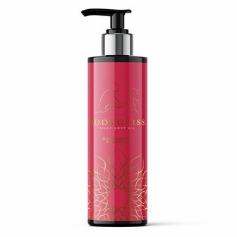 Silky soft massageolie rose petal Bodygliss 150ml