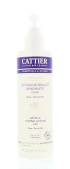 Kalmerende lotion rose chamomile Cattier 200ml