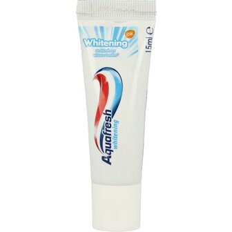 Tandpasta whitening mini Aquafresh 15ml