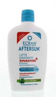 Aftersun melk hydraterend &amp; kalmerend aloe vera Ecran 400ml