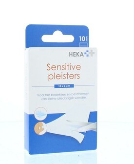 Wondpleister sensitive 10 x 6cm Heka Klein 10st