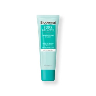 Pure balance refining nachtbalsem Biodermal 50ml