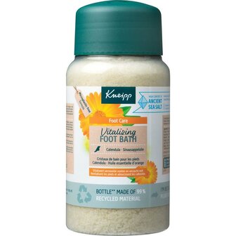 Voetbadkristal vitalizing calendula sinaasappel Kneipp 600g
