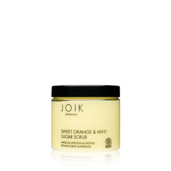 Sweet orange &amp; mint sugar scrub vegan Joik 210g