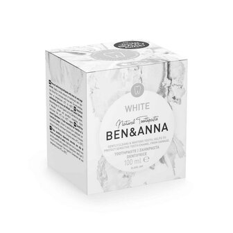 Tandpasta whitening Ben &amp; Anna 100ml