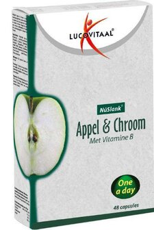 Appel &amp; chroom vitamine B Lucovitaal 48ca