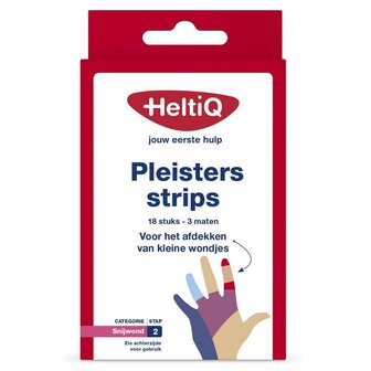 Pleisterstrips waterafstotend &amp; elastisch Heltiq 18st