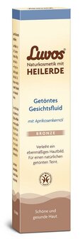 Dagcreme gekleurd medium Luvos 50ml