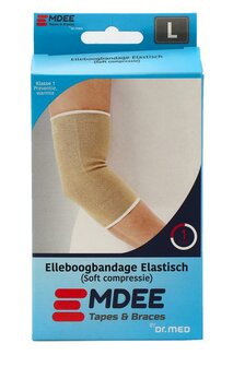 Elastic support elleboog maat L huidskleur Emdee 1st