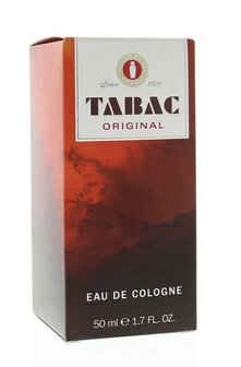Original eau de cologne splash Tabac 50ml