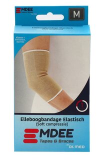 Elastic support elleboog maat M huidskleur Emdee 1st