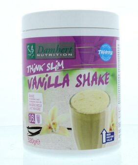 Maaltijdshake vanille Damhert 520g