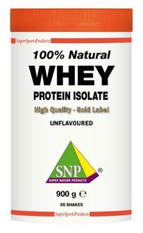 Whey proteine isolate 100% natural SNP 900g