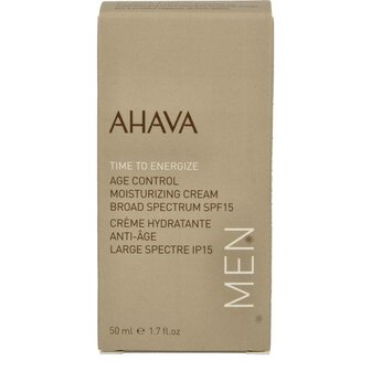 Men age control moisturizing gezichtcreme F15 Ahava 50ml