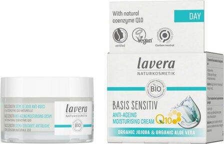 Basis Q10 moisturising cream EN-IT Lavera 50ml