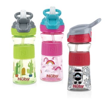 Flip it beker zachte tuit 360ml 3+ jaar Nuby 1st