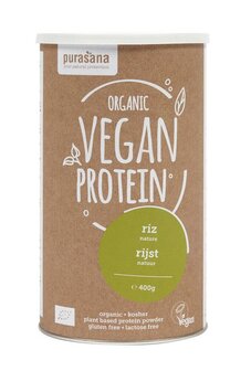 Vegan proteine rijst/riz bio Purasana 400g