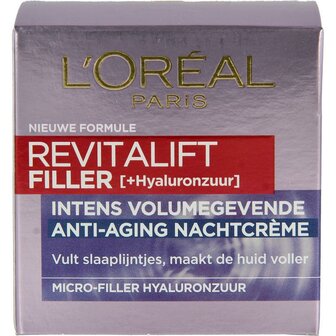 Revitalift filler nachtcreme Loreal 50ml