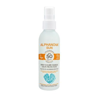 Sun spray familial SPF50 Alphanova Sun 150ml