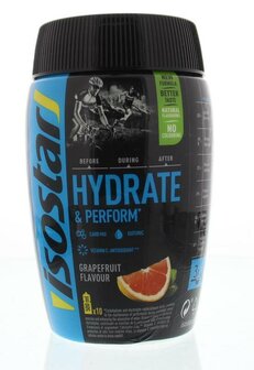Hydrate & perform grapefruit Isostar 400g