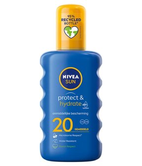 Sun protect &amp; hydrate zonnespray SPF20 Nivea 200ml