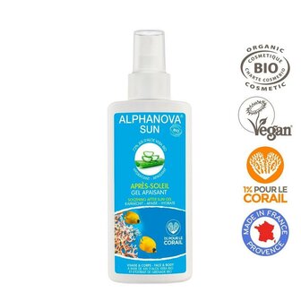 Sun aftersun spray vegan Alphanova Sun 125ml