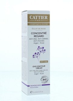 Oogcreme eclat de rose contour treatment Cattier 15ml