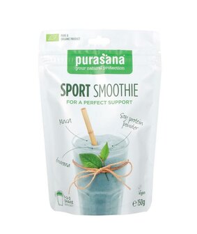 Sport smoothie shake vegan bio Purasana 150g