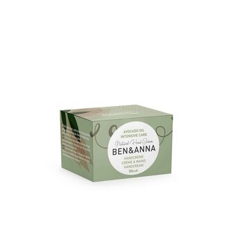 Hand cream olive oil intensive Ben &amp; Anna 30ml