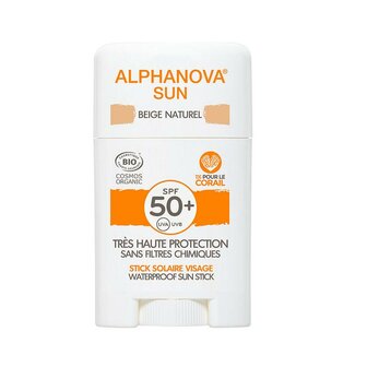 Sun face stick SPF50 beige Alphanova Sun 12g