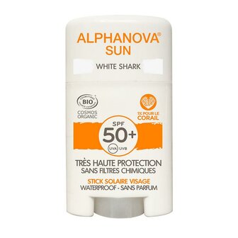 Sun stick SPF50+ face white Alphanova Sun 12g