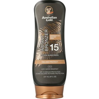 Lotion met bronzer SPF15 Australian Gold 237ml