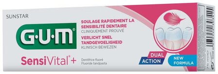 Sensivital+ tandpasta GUM 75ml