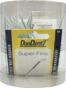 Interdentaal borstel super fine 0.6 Duodent 72st