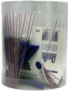 Interdentaal borstel fine 0.8 Duodent 72st